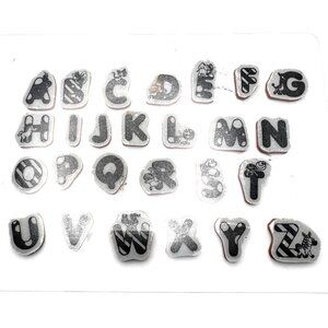 Fun Stampers Journey Full Alphabet Animal Rubber Stamps Crafting Card Making